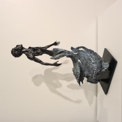 Romain TIERCIN - Un vent de légèreté, 2024, bronze 2