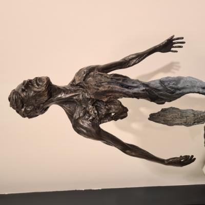 Romain TIERCIN - Un vent de légèreté, 2024, bronze 2