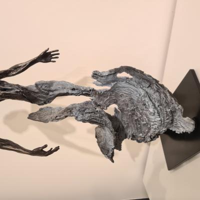 Romain TIERCIN - Un vent de légèreté, 2024, bronze 2