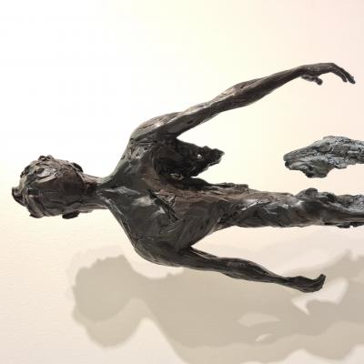 Romain TIERCIN - Un vent de légèreté, 2024, bronze 2