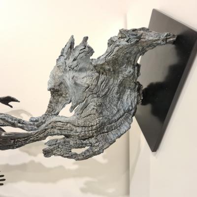 Romain TIERCIN - Un vent de légèreté, 2024, bronze 2