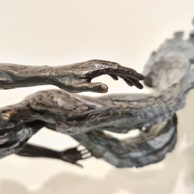 Romain TIERCIN - Un vent de légèreté, 2024, bronze 2