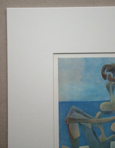 Pablo PICASSO (d’après) - Jeune fille au bord de la mer, 1946 - Héliogravure signée 2