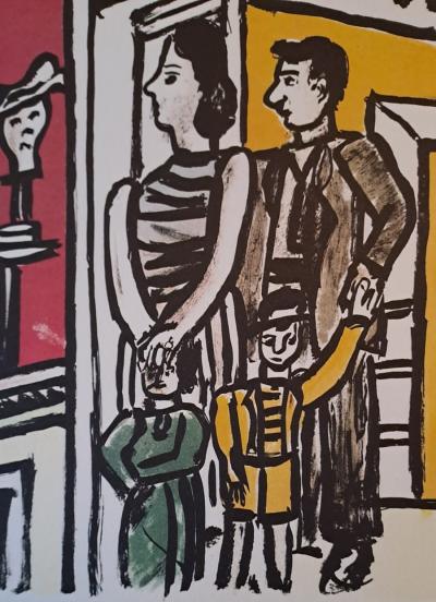 Fernand Léger (d’après) - La chapellerie - Lithographie offset 2