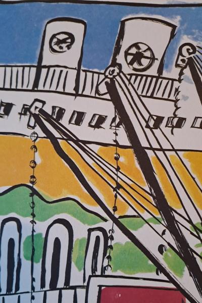 Fernand Léger (d’après) - Le Port - Lithographie offset 2