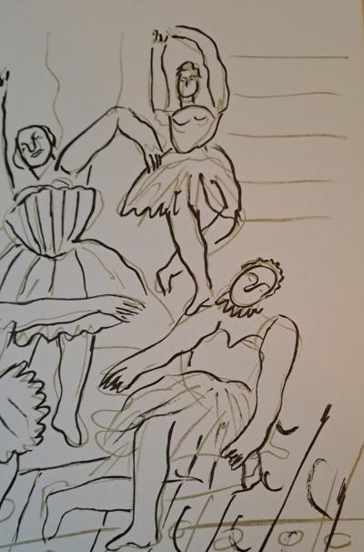 Fernand Léger (d’après) - Les danseuses - Lithographie offset 2