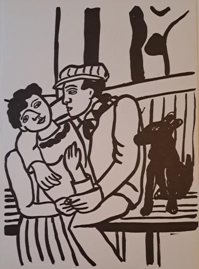 Fernand Léger (d’après) - Les amoureux - Lithographie offset 2