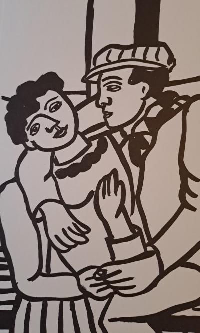 Fernand Léger (d’après) - Les amoureux - Lithographie offset 2