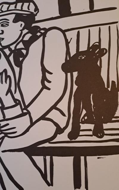 Fernand Léger (d’après) - Les amoureux - Lithographie offset 2
