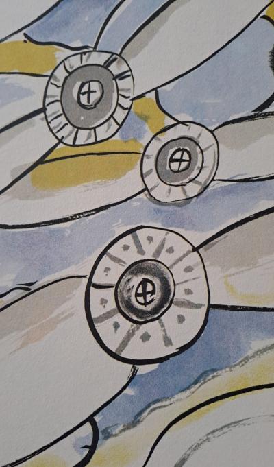 Fernand Léger (d’après) - Les avions - Lithographie offset 2