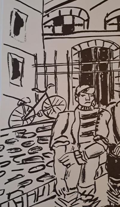 Fernand Léger (d’après) - Les Cyclistes - Lithographie offset 2