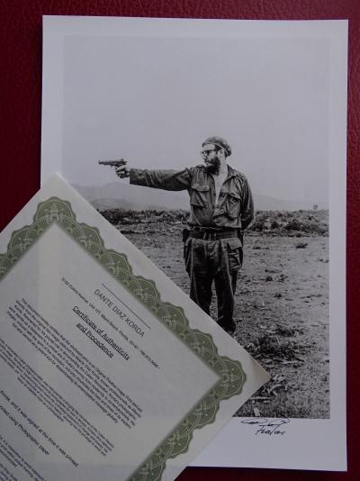 Alberto Korda - Fidel Castro, 1960, Photographie signée 2