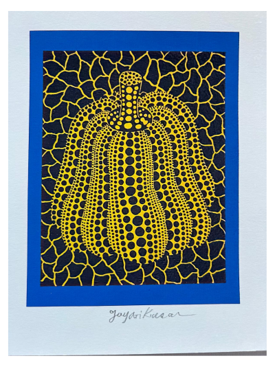 Yayoi Kusama , Pumpkin , 1991 , sérigraphie sur papier , signée, numerotée et datée 2