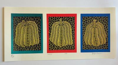 Yayoi Kusama , Pumpkin , 1991 , sérigraphie sur papier , signée, numerotée et datée