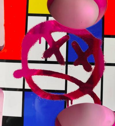 Sagrasse - Puzzle Piece of Art - Resin and marble powder 2