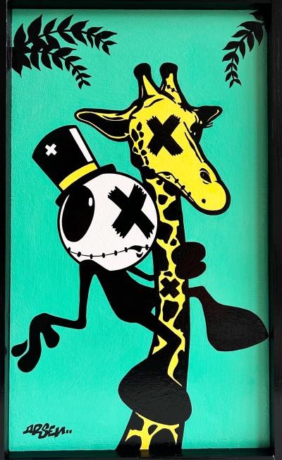 Arsen - Grimpette - Acrylique sur bois 2