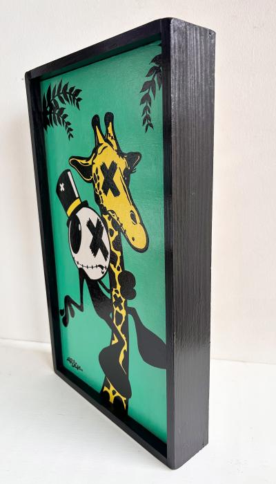 Arsen - Grimpette - Acrylique sur bois 2