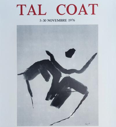 Pierre TAL COAT - Dessins inédit - Affiche sérigraphiée originale signée, 1976 2