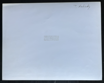 Pierre ALECHINSKY - Photo dédicacée et signée 2