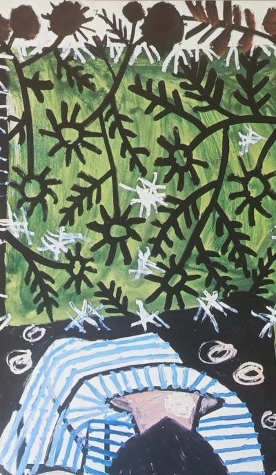 Pablo PICASSO - Claude at 2 years old, Original exhibition poster, 1981 2