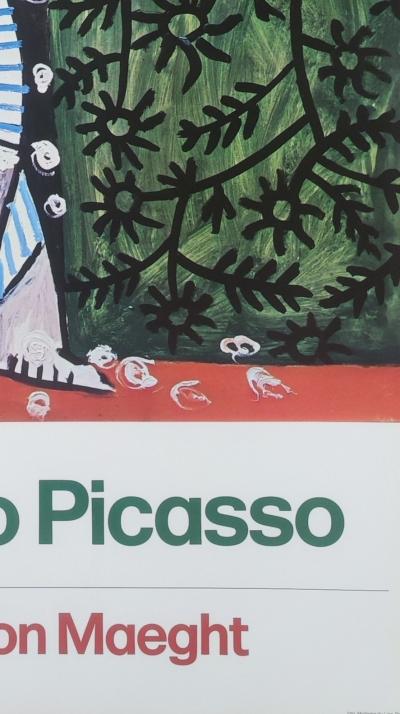 Pablo PICASSO - Claude at 2 years old, Original exhibition poster, 1981 2