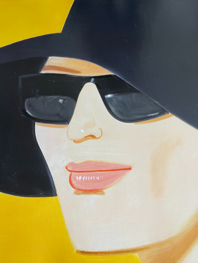Alex Katz, Black Hat 2, 2010 2