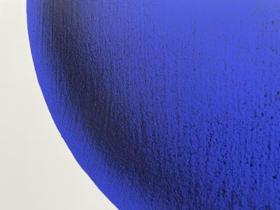 Yves Klein (1928-1962), Disque bleu, IKB 54, 1957, affiche 2
