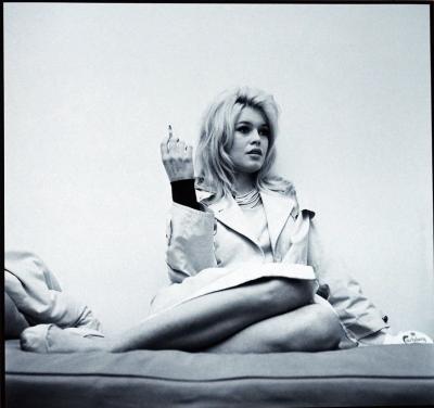Daniel Cande - Brigitte Bardot, pause cigarette - Tirage argentique, numérotée signée 2