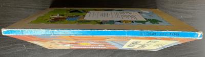 HERGE – Original drawing dedication on Tintin album – The Pharaoh’s cigars 2
