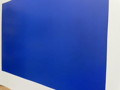 Yves Klein, Californie, (IKB 73), 1961 - Affiche avec copyright Succession d'Yves Klein 2