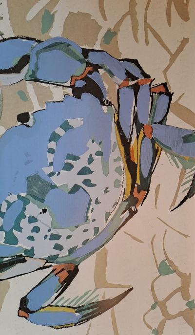 Mathurin Méheut (d’après) - Le crabe - Impression numérique 2