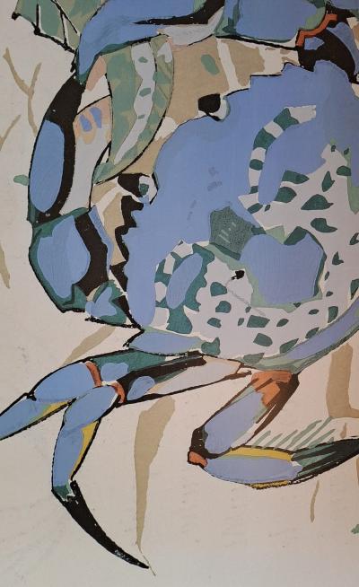 Mathurin Méheut (d’après) - Le crabe - Impression numérique 2