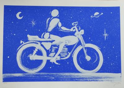 Jérôme Mesnager - Je ne connais plus personne 2024 - Estampe pigmentaire - signée et numérotée 2