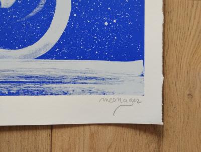 Jérôme Mesnager - Je ne connais plus personne 2024 - Estampe pigmentaire - signée et numérotée 2