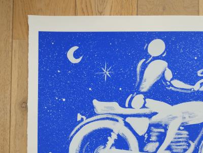 Jérôme Mesnager - Je ne connais plus personne 2024 - Estampe pigmentaire - signée et numérotée 2