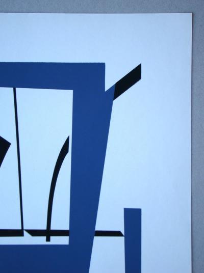 Robert JACOBSEN - Komposition, 1954 - Original-Siebdruck handsigniert und nummeriert 2