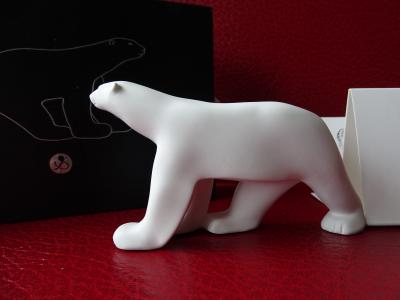 François Pompon - L'orso bianco - Sculpture en pietra fusa, 2024 2