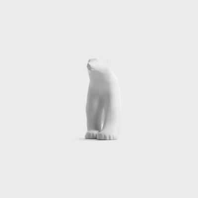 François Pompon - L’ours Blanc - , Sculpture en pierre reconstituée  2024 2