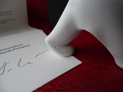 François Pompon - L’orso bianco - Sculpture en pietra fusa, 2024 2