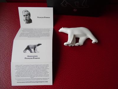 François Pompon - L’orso bianco - Scultura in pietra fusa, 2024 2