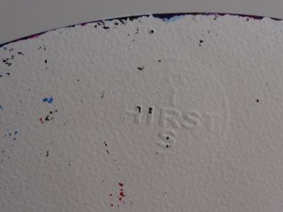 DAMIEN HIRST, Disk - Requiem, Spin Painting, 2009, unique 2