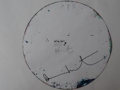 DAMIEN HIRST, Disk - Requiem, Spin Painting, 2009, hand signed, unique 2