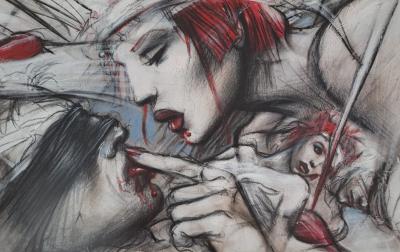 Enki Bilal - Léché à l’aveugle - Affiche édition d’art 2