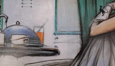 Enki Bilal - Rendez-vous à Paris - Affiche édition d’art 2