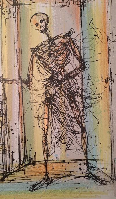 Jean Carzou - La fleur et la mort - Lithographie originale 2