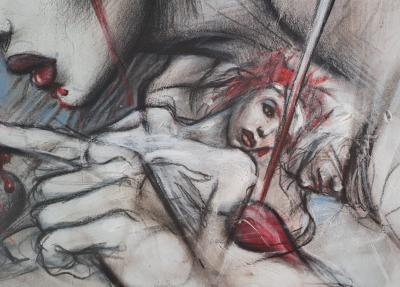 Enki Bilal - Léché à l’aveugle - Affiche édition d’art 2