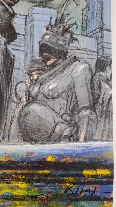 Enki Bilal - Obscurantis - Affiche édition d’art 2