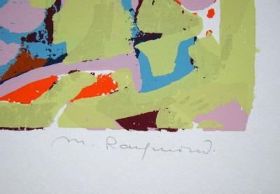 Marie RAYMOND - Composition non figuratif, 1954 - Original screenprint hand-signed and numbered 2