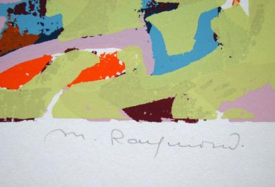 Marie RAYMOND - Composition non figuratif, 1954 - Original screenprint hand-signed and numbered 2