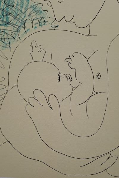 Pablo Picasso (d’après) - Maternité - Impression d’art signée 2